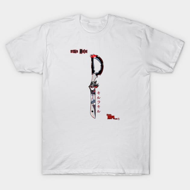 Waifu Knifu: Ryuko T-Shirt by Pal3blood